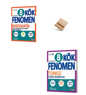 Fenomen LGS 2027 Matematik ve Türkçe Kök Soru Bankası + Telefon Standı