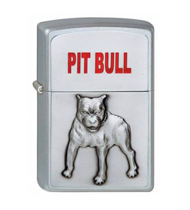 Zippo 205 Pit Bull Emblem Çakmak - 1320048