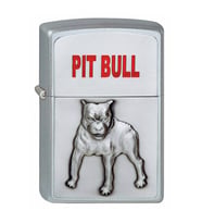 Zippo 205 Pit Bull Emblem Çakmak - 1320048
