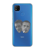 Redmi 9C / Redmi 10A Uyumlu Fight Club Desenli Şeffaf Telefon Kılıfı