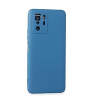 Xiaomi Poco X3 Gt Kılıf Nano İçi Kadife Silikon - Mavi