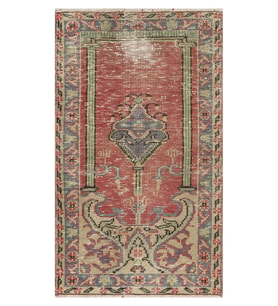 El Yapımı Eskitme Halı 73x126 cm 10005