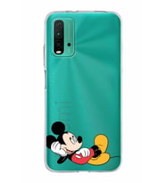 Xiaomi Poco M3 Uyumlu Kapak Mickey Mouse Tasarımlı Şeffaf Silikon Kılıf
