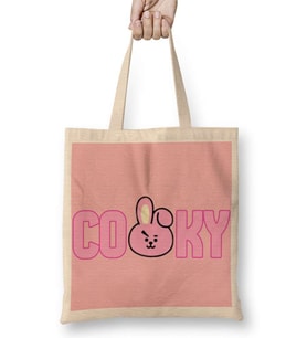 Bt21 Cooky Bts Bez Çanta Uzun Saplı