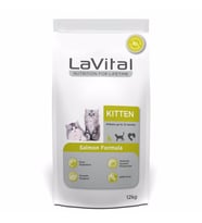 Lavital Kitten Somonlu Yavru Kedi Maması 12 Kg
