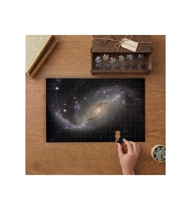 Girdap Gökadası - Galaksi - Samanyolu Tasarımı 240 parça Ahşap Puzzle Ahşap Kutuda MP01312