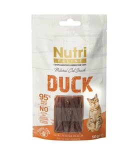 Nutri Feline Duck Ördek Etli Tahılsız Kedi Ödülü 50 Gr