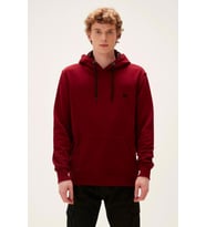 Bad Bear Bad Neck Kapüşonlu Erkek Lava Sweatshirt Bordo