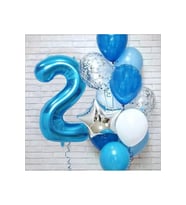 Mavi Yaş Balon Set 12