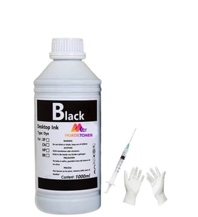 Tecprint Brother Dcp-J105 1 Litre  Siyah Muadil Mürekkep +Enjektör+Eldiven