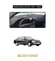 MERCEDES W140 1991-1998TORPİDO KORUMA HALISI SİYAH KENAR