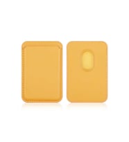 Apple iPhone 12 Mini Uyumlu Zore Cardsafe Kartlık (Sarı)