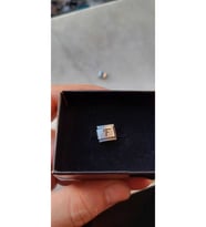 İTALYAN ÇELİK CHARM ÇELİK CHARM F HARFİ İSİM TARİH BAŞ HARF YAZILIR 9 MM  FMACCESORİES (Çok Renkli)