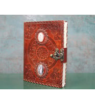 Taşlı Deri Defter