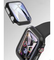Apple Watch 40mm Uyumlu Zore Watch Gard Ekran Koruyucu (Siyah)