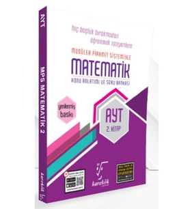 Karakök Yayıncılık AYT Matematik 2. Kitap Yeni