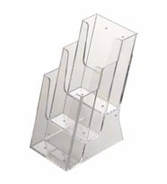 Masaüstü Broşürlük 10 x 21cm 3 Katlı