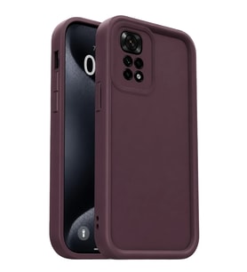 Redmi 10 2022 Kılıf Viera Silikon - Mürdüm