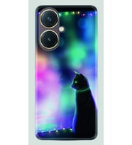 Vivo Y27 Kılıf Silikon Desen Özel Seri Window Cat 1787