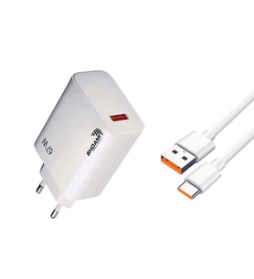 Shoamı SH-67 67W Turbo Şarj Adaptörü USB to USB-C Data & Şarj Kablosu