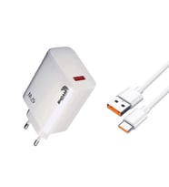 Shoamı SH-67 67W Turbo Şarj Adaptörü USB to USB-C Data & Şarj Kablosu