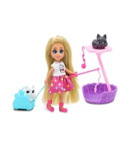 81125 Sun-Fnv-Mnk-F-Dreameez Mi̇ni̇ Bebek Ve Kedi̇ Seti̇