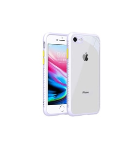 Apple iPhone SE 2020 Uyumlu Kılıf Zore Kaff Kapak (Mor)