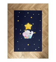 MEKTA HOME BEBEK VE ÇOCUK ODASI Sevimli Hayvanlar Desenli Halı
