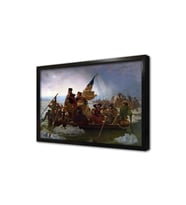 Washington Crossing The Delaware Çerçeveli Mdf Tablo