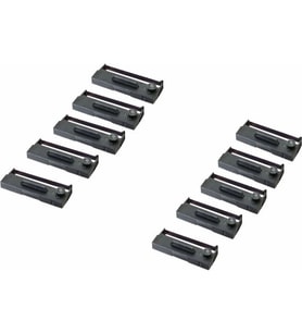 Photo Print® Erc-30 / Erc-34 / Erc-38 B Ithal Muadil Şerit Ribon Strip 10 Adet (Siyah)