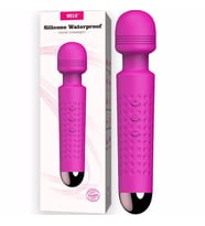 Kadın Vibratör 25 Frekans Ultra Güçlü Titreşim Masaj Aleti Mor-V835-1-Cm1f