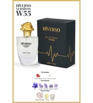 DİVERSO W55 KADIN PARFÜM EDP 50 ML ÇİÇEKSİ & ODUNSU MİSK  T.C. Sağlık Bakanlığı ÜTS KAYITLI