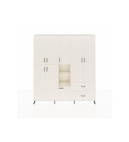 Arges Gardrop 12 Raflı 2 Çekmeceli Tek Askılı 220x30x243 Aytaşı-Aytaşı