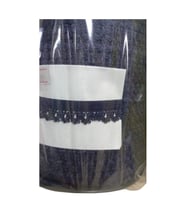Çamaşır Lastiği Dantelli 1 Cm 1 Metre Lacivert