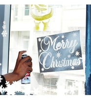 5 ADET Yılbaşı Kar Spreyi 150 ml - Kar Spreyi - Kar Cam Boyama (Beyaz)