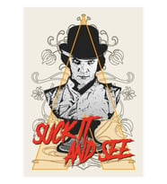 Suck It And See Tablo Ahşap Poster Dekoratif