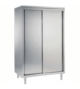 Electrolux Professional Malzeme Dolabı (h=1600mm), 3 Raflı Ve 2 Kayar Kapılı - 1400 Mm SAS14N