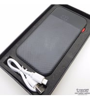 WG-470 Kişiye Özel Powerbank 10000mAh/3.7V ABS LCD A+ Lithium Polymer  İsme Özel Powerbank  Hediyelik Teknoloji Ürünü