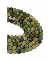 8 MM Faset Kesim Afrika Yeşim Taşı Dizi (Yeşil)