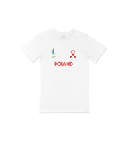 Paris 2024 Yaz Olimpiyatları Polonya Beyaz Tişört