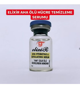 ELİXİR "AHA ÖLÜ HÜCRE TEMİZLEME SERUMU" AHA HYDRATING & EXFOLIATING SERUM