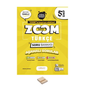 5. Sınıf Zoom Serisi Türkçe Soru Bankası + Telefon Standı