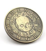 Memento Mori Rönesans Ölümü Hatırla Stoa Şans Coin Metal Para CP060