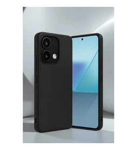 Xiaomi Redmi Note 13 4g Kılıf Aras Deri Kapak - Siyah