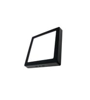 HELİOS SIVA ÜSTÜ KARE PANEL AYDINLATMA 24 W SİYAH GÜNIŞIĞI 