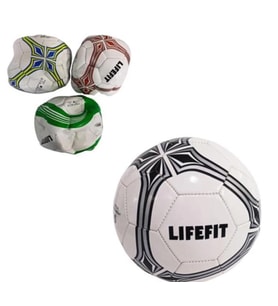 Lifefit BF-100 Futbol Topu (Çok Renkli-Beyaz)