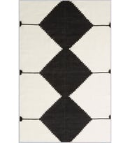 Eliana Home Baskılı, Yıkanabilir Kaymaz Taban Salon Halısı LNA1127 100x150 cm (Bej)