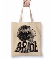 Bride Of Frankenstein The Black White Bride Bez Çanta Uzun Saplı