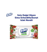 Northcity Islak Mendil & Elma Sirkesi Karbonat 50'li - %97,5 Doğal İçerikli Hipoalerjenik Nemli Mendil