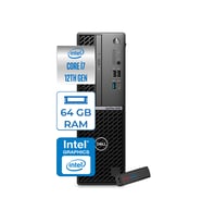 Dell Optıplex 5000SFF Intel Core Vpro I7 12700 64GB 1tb SSD UHD Graphics 770 Freedos Masaüstü Bilgisayar 5000SFF127F22 + Zettausbbellek